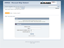 Tablet Screenshot of mevzuat.immib.org.tr